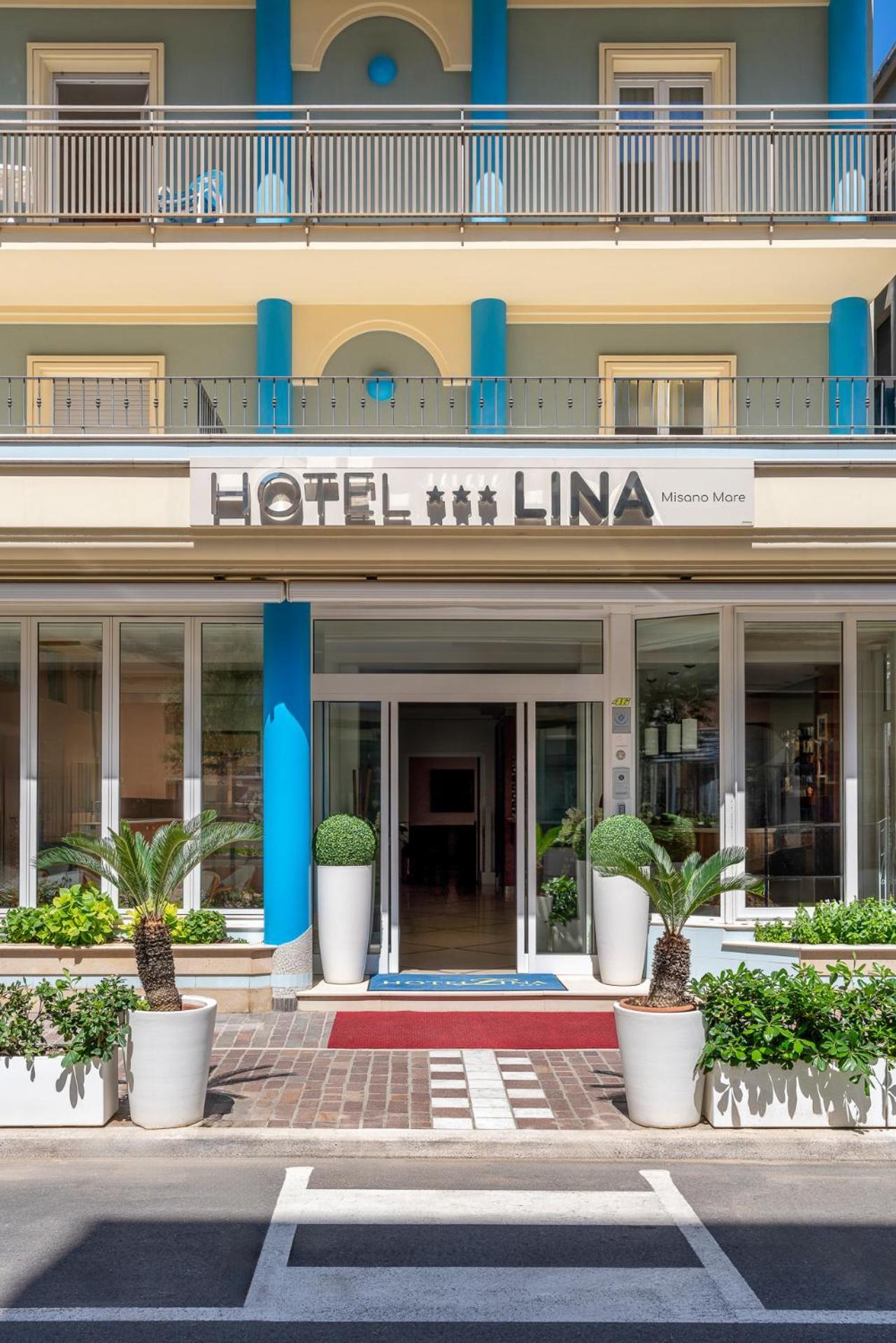 Hotel Lina Misano Adriatico Exteriör bild